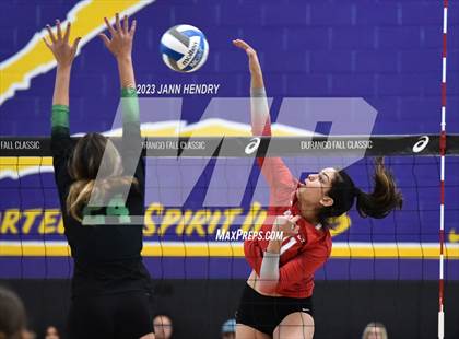 Thumbnail 3 in Mater Dei vs Mira Costa (Durango Fall Classic) photogallery.