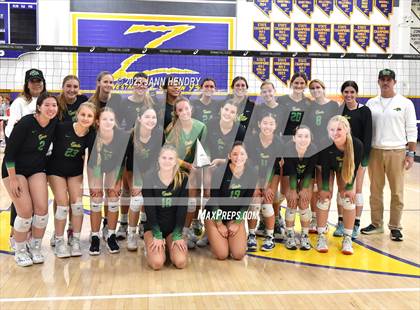 Thumbnail 3 in Mater Dei vs Mira Costa (Durango Fall Classic) photogallery.