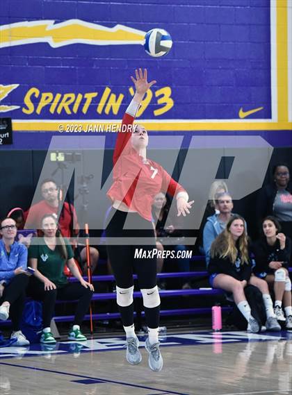Thumbnail 3 in Mater Dei vs Mira Costa (Durango Fall Classic) photogallery.