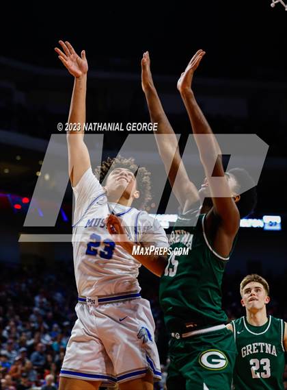 Thumbnail 3 in Millard North vs. Gretna (NSAA Class A Semifinal) photogallery.