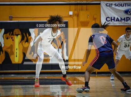 Thumbnail 1 in Crossroads vs Notre Dame (SO) (2023 South Pasadena Tournament) photogallery.