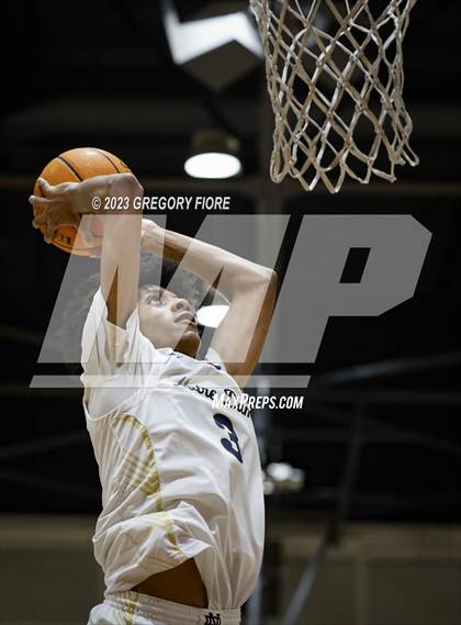 Thumbnail 3 in Crossroads vs Notre Dame (SO) (2023 South Pasadena Tournament) photogallery.