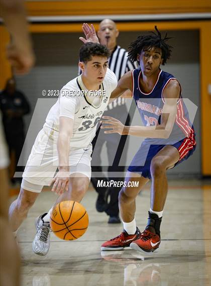 Thumbnail 3 in Crossroads vs Notre Dame (SO) (2023 South Pasadena Tournament) photogallery.