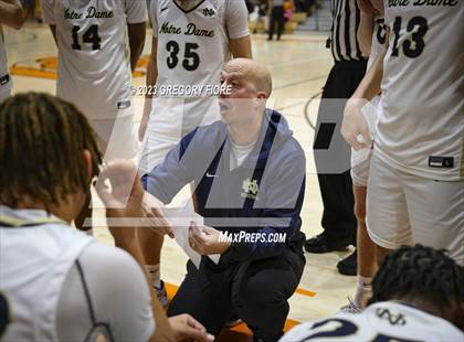 Thumbnail 2 in Crossroads vs Notre Dame (SO) (2023 South Pasadena Tournament) photogallery.