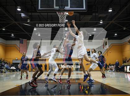 Thumbnail 1 in Crossroads vs Notre Dame (SO) (2023 South Pasadena Tournament) photogallery.