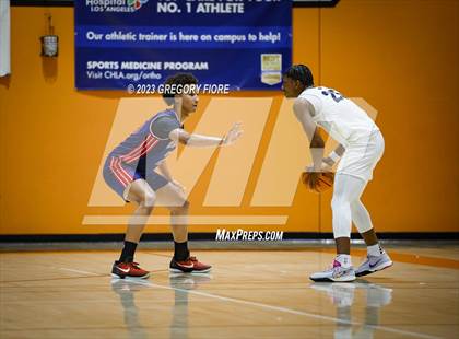 Thumbnail 3 in Crossroads vs Notre Dame (SO) (2023 South Pasadena Tournament) photogallery.