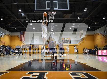 Thumbnail 3 in Crossroads vs Notre Dame (SO) (2023 South Pasadena Tournament) photogallery.