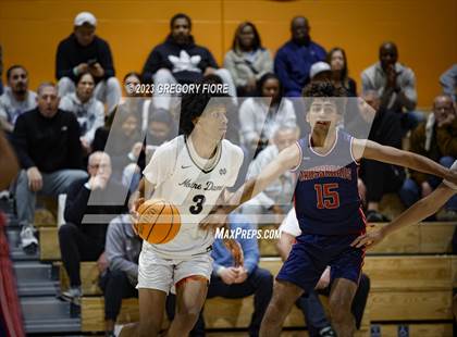 Thumbnail 3 in Crossroads vs Notre Dame (SO) (2023 South Pasadena Tournament) photogallery.