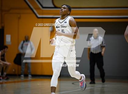 Thumbnail 1 in Crossroads vs Notre Dame (SO) (2023 South Pasadena Tournament) photogallery.