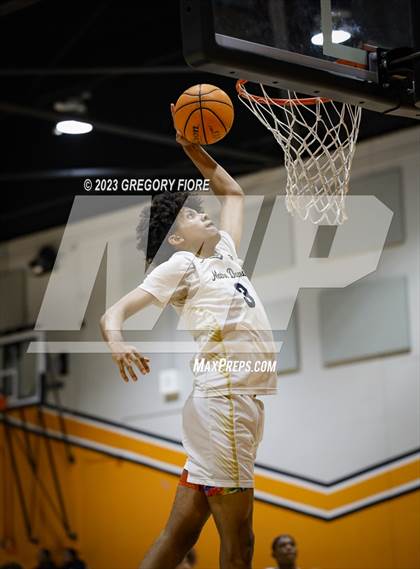 Thumbnail 1 in Crossroads vs Notre Dame (SO) (2023 South Pasadena Tournament) photogallery.
