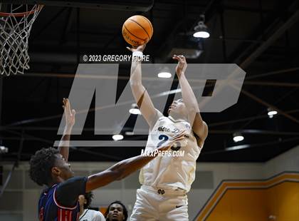 Thumbnail 2 in Crossroads vs Notre Dame (SO) (2023 South Pasadena Tournament) photogallery.