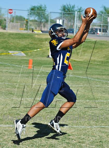 Thumbnail 2 in Mesa Prep @ Glendale Prep Academy (AIA D6 Playoff) photogallery.