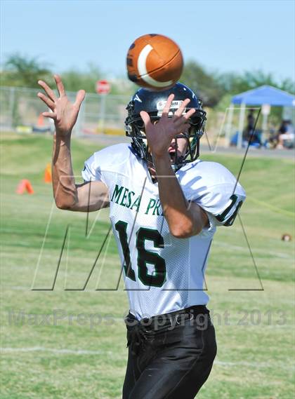 Thumbnail 3 in Mesa Prep @ Glendale Prep Academy (AIA D6 Playoff) photogallery.