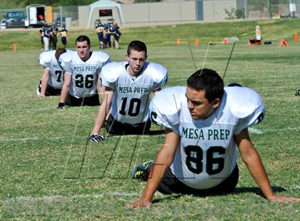 Thumbnail 1 in Mesa Prep @ Glendale Prep Academy (AIA D6 Playoff) photogallery.