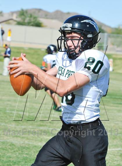 Thumbnail 2 in Mesa Prep @ Glendale Prep Academy (AIA D6 Playoff) photogallery.