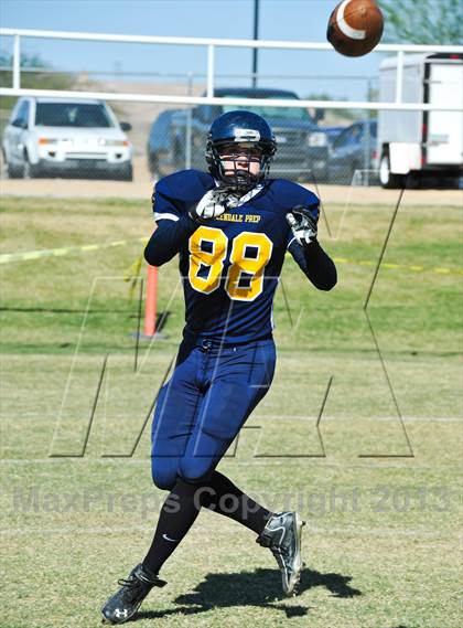 Thumbnail 1 in Mesa Prep @ Glendale Prep Academy (AIA D6 Playoff) photogallery.
