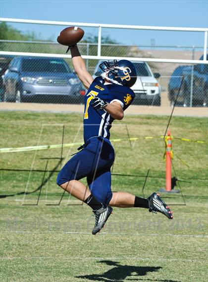 Thumbnail 3 in Mesa Prep @ Glendale Prep Academy (AIA D6 Playoff) photogallery.