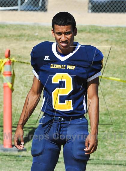 Thumbnail 1 in Mesa Prep @ Glendale Prep Academy (AIA D6 Playoff) photogallery.