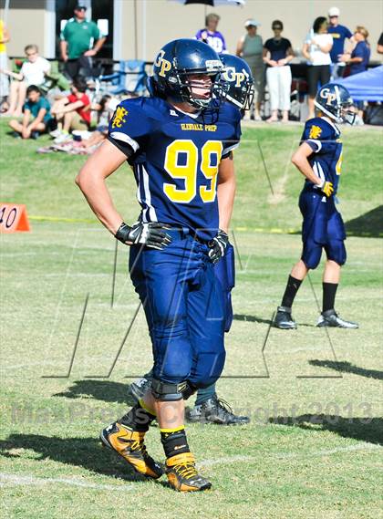 Thumbnail 2 in Mesa Prep @ Glendale Prep Academy (AIA D6 Playoff) photogallery.