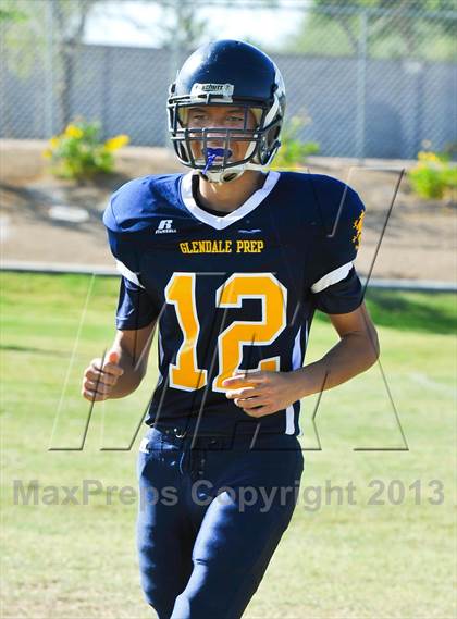 Thumbnail 1 in Mesa Prep @ Glendale Prep Academy (AIA D6 Playoff) photogallery.