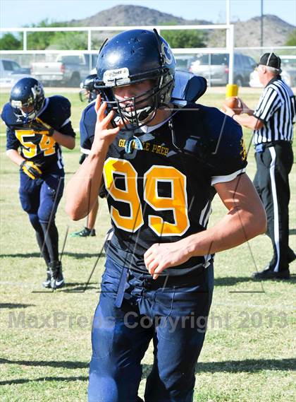 Thumbnail 2 in Mesa Prep @ Glendale Prep Academy (AIA D6 Playoff) photogallery.