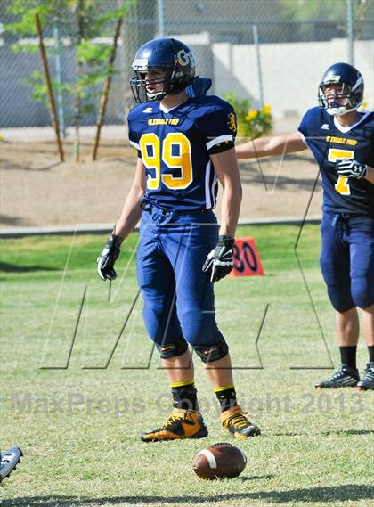 Thumbnail 3 in Mesa Prep @ Glendale Prep Academy (AIA D6 Playoff) photogallery.