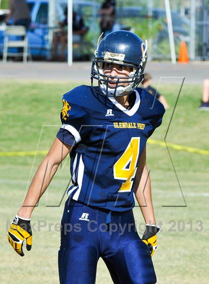 Thumbnail 1 in Mesa Prep @ Glendale Prep Academy (AIA D6 Playoff) photogallery.