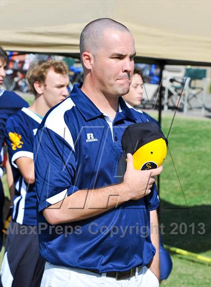 Thumbnail 2 in Mesa Prep @ Glendale Prep Academy (AIA D6 Playoff) photogallery.
