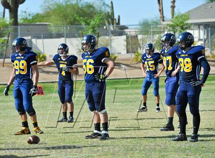 Thumbnail 1 in Mesa Prep @ Glendale Prep Academy (AIA D6 Playoff) photogallery.