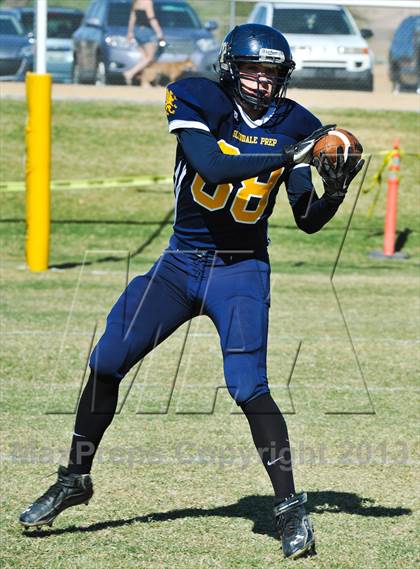 Thumbnail 2 in Mesa Prep @ Glendale Prep Academy (AIA D6 Playoff) photogallery.