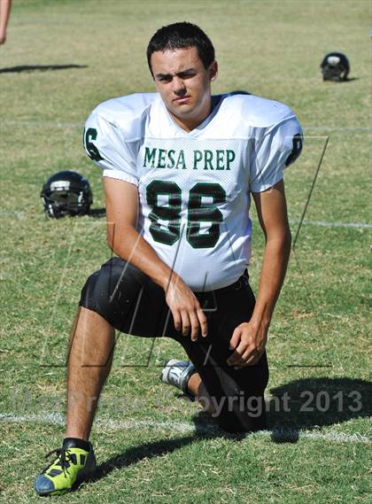 Thumbnail 2 in Mesa Prep @ Glendale Prep Academy (AIA D6 Playoff) photogallery.