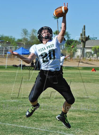 Thumbnail 3 in Mesa Prep @ Glendale Prep Academy (AIA D6 Playoff) photogallery.