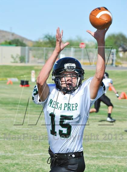 Thumbnail 1 in Mesa Prep @ Glendale Prep Academy (AIA D6 Playoff) photogallery.