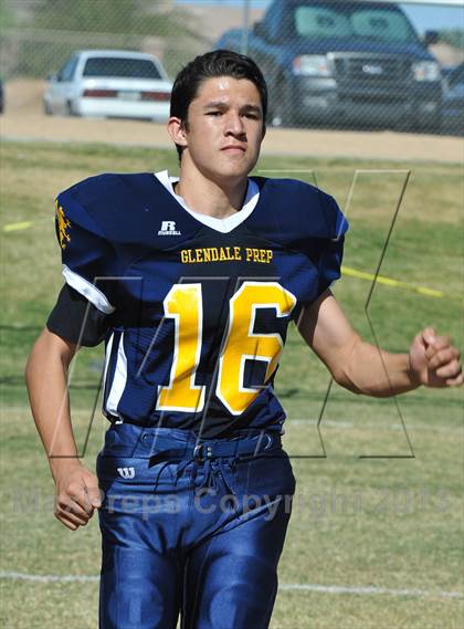 Thumbnail 1 in Mesa Prep @ Glendale Prep Academy (AIA D6 Playoff) photogallery.