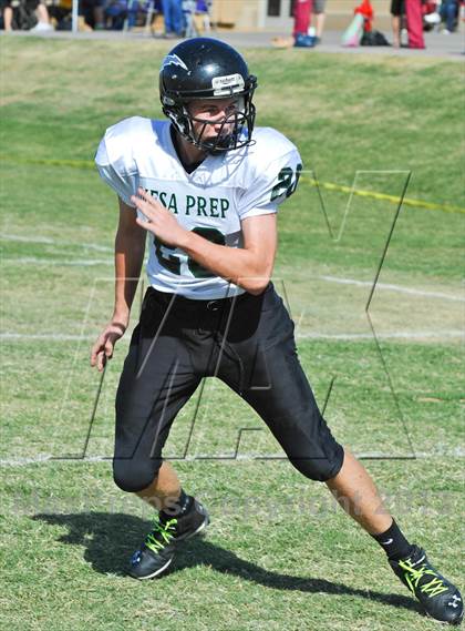 Thumbnail 1 in Mesa Prep @ Glendale Prep Academy (AIA D6 Playoff) photogallery.
