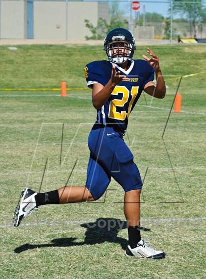 Thumbnail 1 in Mesa Prep @ Glendale Prep Academy (AIA D6 Playoff) photogallery.