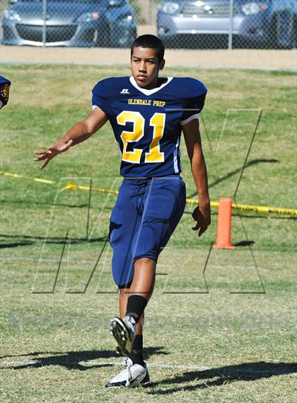 Thumbnail 2 in Mesa Prep @ Glendale Prep Academy (AIA D6 Playoff) photogallery.