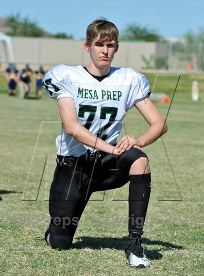 Thumbnail 2 in Mesa Prep @ Glendale Prep Academy (AIA D6 Playoff) photogallery.