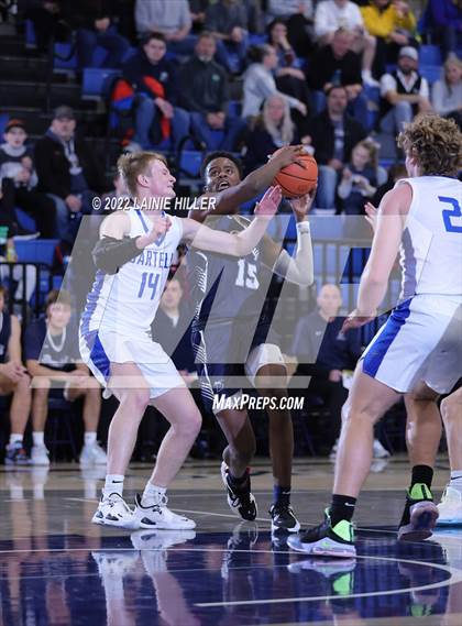 Thumbnail 3 in Sartell-St. Stephen vs. Bemidji photogallery.