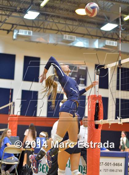 Thumbnail 2 in Indian Rocks Christian vs Osceola (Indian Rocks Pre-Season Varsity Tournament) photogallery.
