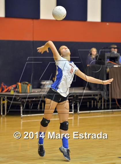 Thumbnail 2 in Indian Rocks Christian vs Osceola (Indian Rocks Pre-Season Varsity Tournament) photogallery.