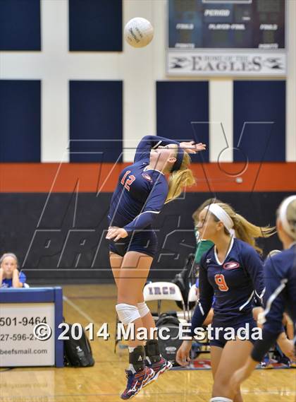 Thumbnail 3 in Indian Rocks Christian vs Osceola (Indian Rocks Pre-Season Varsity Tournament) photogallery.