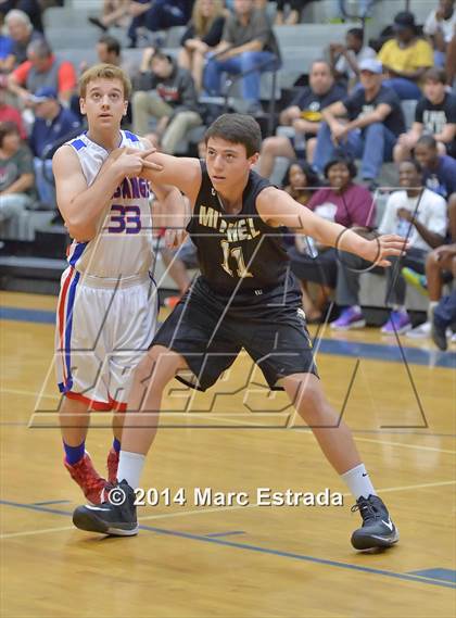Thumbnail 2 in Mitchell vs. Northside Christian 2014 Mustang Christmas Tournament photogallery.