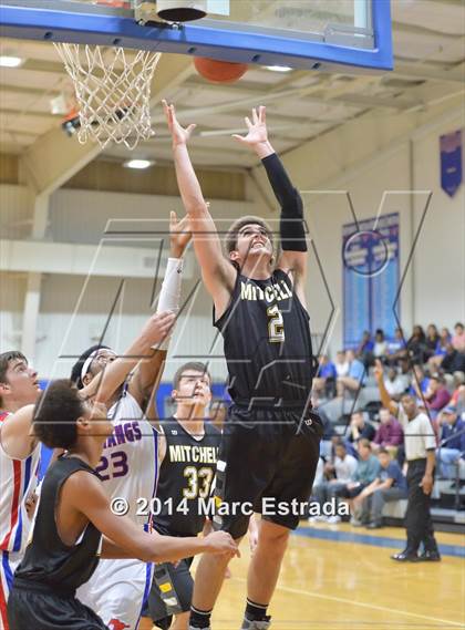Thumbnail 2 in Mitchell vs. Northside Christian 2014 Mustang Christmas Tournament photogallery.