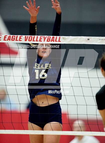 Thumbnail 2 in Keller vs Byron Nelson (UIL 6A Volleyball Regional Quarter Finals) photogallery.