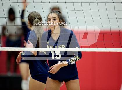 Thumbnail 2 in Keller vs Byron Nelson (UIL 6A Volleyball Regional Quarter Finals) photogallery.