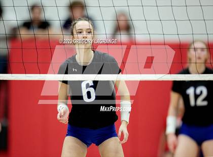 Thumbnail 3 in Keller vs Byron Nelson (UIL 6A Volleyball Regional Quarter Finals) photogallery.