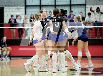 Thumbnail 1 in Keller vs Byron Nelson (UIL 6A Volleyball Regional Quarter Finals) photogallery.
