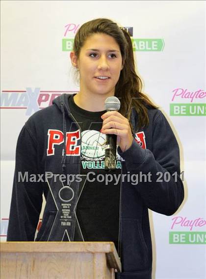 Thumbnail 1 in Maxpreps National Female Team of the Year sponsored by Playtex Sport photogallery.