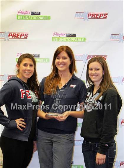 Thumbnail 2 in Maxpreps National Female Team of the Year sponsored by Playtex Sport photogallery.